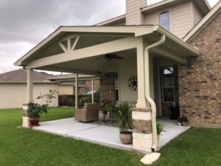 Covered patio