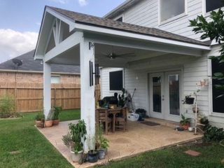 Covered patio