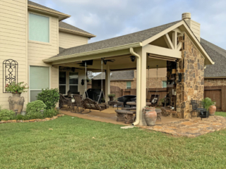 Covered patio