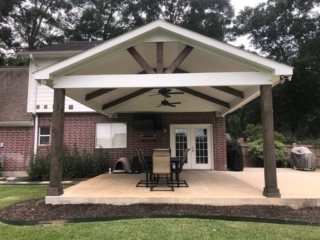 Covered patio