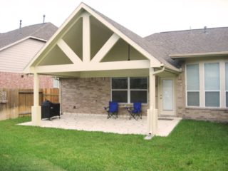 Covered patio