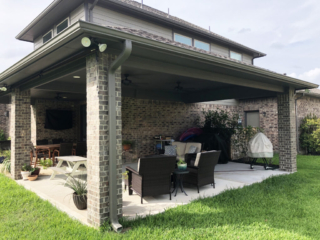 Covered patio