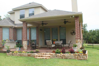 Covered patio